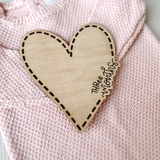 Baby Heart Milestone Set