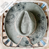 Southern Grace Brim 2 Parts - SVG Laser Engrave File
