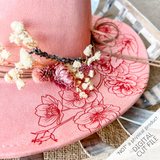 Southern Grace Brim - SVG Laser Engrave File