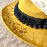 Dia De Los Muertos Brim - SVG Laser Engrave File