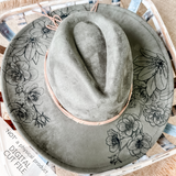 Southern Grace Brim 2 Parts - SVG Laser Engrave File