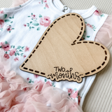 Baby Heart Milestone Set
