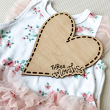 Baby Heart Milestone Set