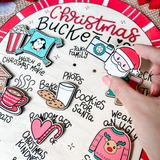 Christmas Bucket List Magnetic Board 🎄