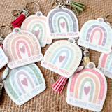 Teacher Subject Rainbow SVG PNG PDF | Rainbow Teacher Gift | UV Sublimation Color Print Design | Back to School Gift