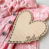 Baby Heart Milestone Set