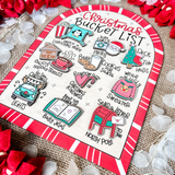 Christmas Bucket List Magnetic Board 🎄