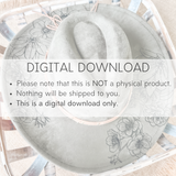 Southern Grace Brim 2 Parts - SVG Laser Engrave File