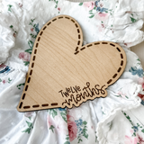 Baby Heart Milestone Set