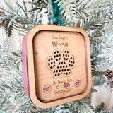 Little Voice Keepsake™ Personalized Voice Recording Christmas Ornament | Record a Child's Voice | Custom Family Keepsake | Christmas 2026 Gift