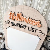 Interchangeable Bucket List