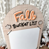 Interchangeable Bucket List