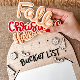 Interchangeable Bucket List