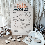 Fall Bucket List