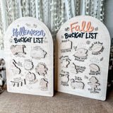 Fall Bucket List