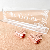 Desk Name Sign