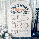 Halloween Bucket List