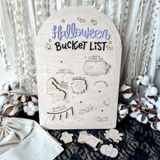 Halloween Bucket List