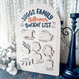 Halloween Bucket List