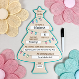 Christmas Milestone Sign