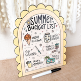 Summer Bucket List