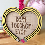 Pencil Heart Sign