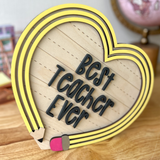 Pencil Heart Sign