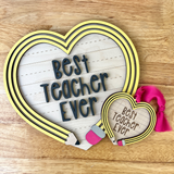 Pencil Heart Sign