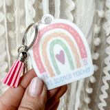 Teacher Subject Rainbow SVG PNG PDF | Rainbow Teacher Gift | UV Sublimation Color Print Design | Back to School Gift
