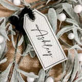 Personalized Stocking Tags